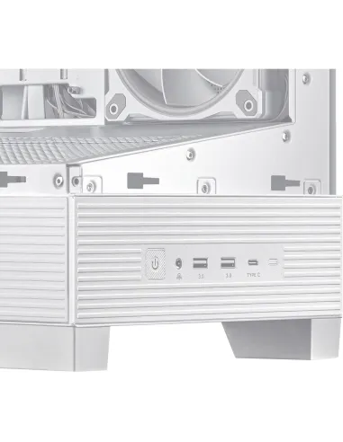 Asus A31 Plus TG ARGB WHITE Mid Tower ATX Doble Cristal Templado USB-C Blanca