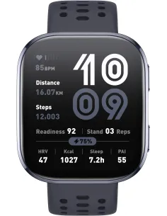 Amazfit Bip 6 Black Reloj Smartwatch 1.97" 2000 nits Mapas Offline 140 Deportes Negro-1394240