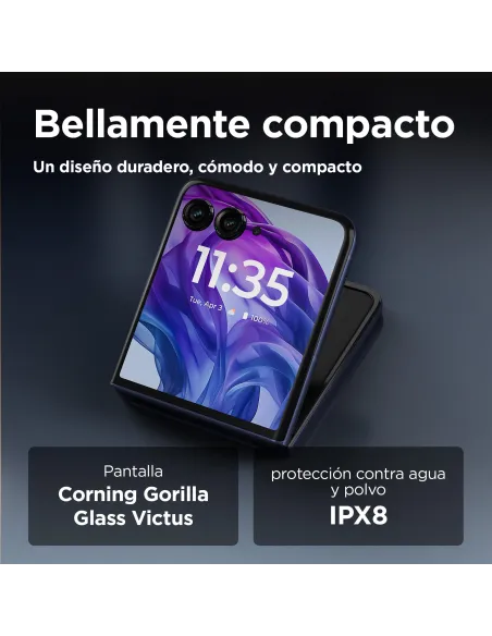 Motorola Razr 50 Ultra 12GB/512GB IA Plegable 45W Azul Marino