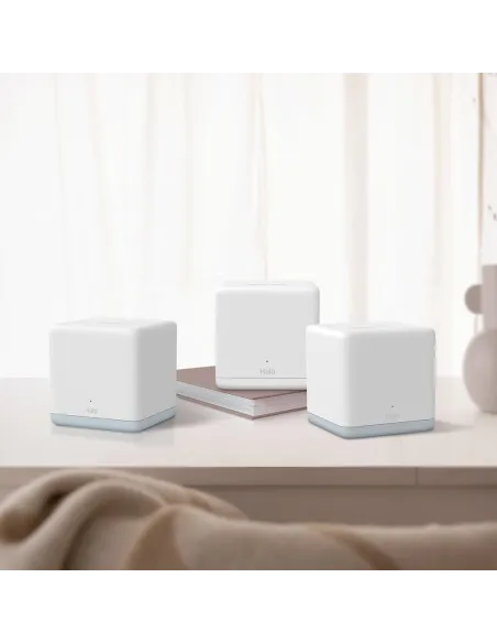 Mercusys HALO H32G(3-PACK) Sistemas Wi-Fi Mesh WiFi 5 Doble Banda Blancos