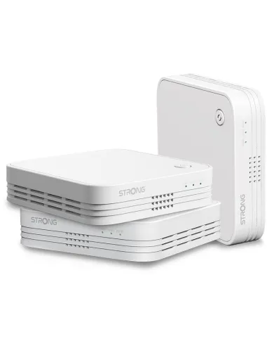 Strong HOME TRIO PACK 1200 Sistemas Wi-Fi Mesh WiFi 5 Doble Banda