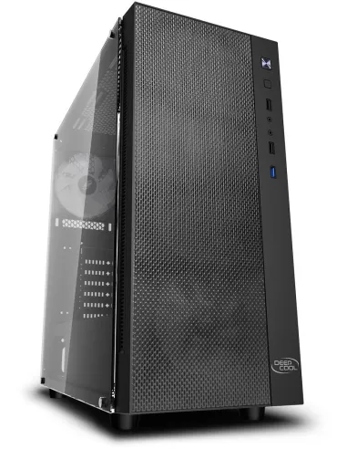 Deepcool Matrexx 55 Mesh ADD-RGB 4F Midi Tower Cristal Templado USB 3.2 Negra