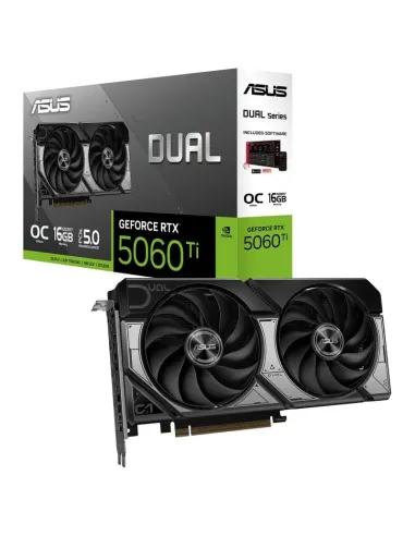 Asus GeForce RTX 5060 Ti DUAL OC Edition 16GB GDDR7 Reflex 2 RTX AI DLSS4
