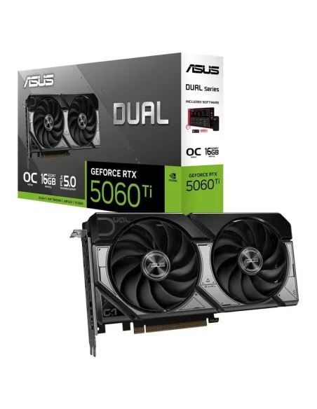 Asus GeForce RTX 5060 Ti DUAL OC Edition 16GB GDDR7 Reflex 2 RTX AI DLSS4