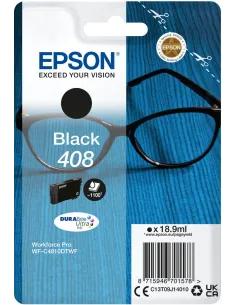 Epson 408 C13T09J14010 Cartucho de Tinta Original Negro-CCICTO1005