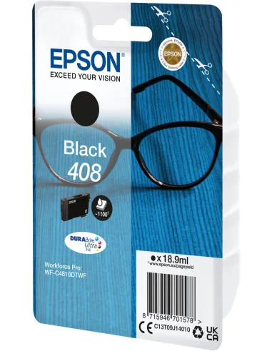 Epson 408 C13T09J14010 Cartucho de Tinta Original Negro