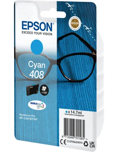 Epson 408 C13T09J24010 Cartucho de Tinta Original Cian