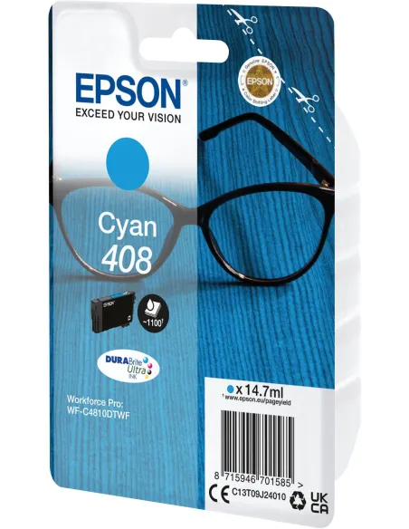 Epson 408 C13T09J24010 Cartucho de Tinta Original Cian