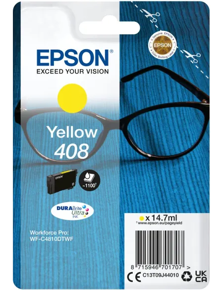 Epson 408 C13T09J44010 Cartucho de Tinta Original Amarillo