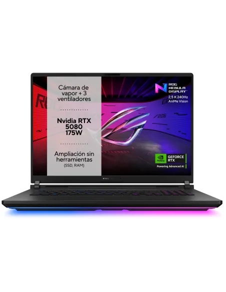 Asus ROG Strix SCAR 18 G835LW-SA077W Intel Core Ultra 9 275HX/64GB/2TB SSD/RTX 5080/18" W11 Home