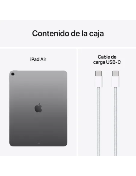 Apple iPad Air 2025 WiFi 13" 256GB Gris Espacial