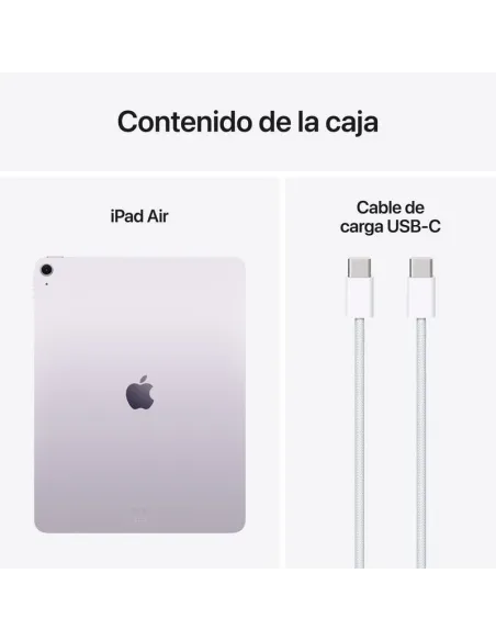 Apple iPad Air 2025 WiFi 13" 256GB Púrpura