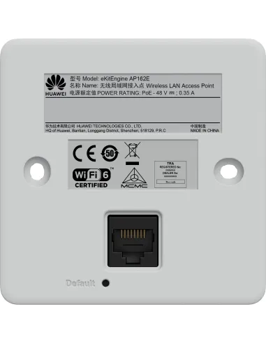 Huawei eKit AP162E Punto de Acceso WiFi 6 PoE