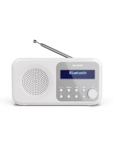 Sharp DR-P420(WH) Radio Portátil Digital Blanca