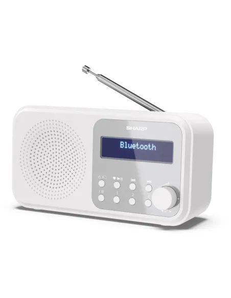 Sharp DR-P420(WH) Radio Portátil Digital Blanca