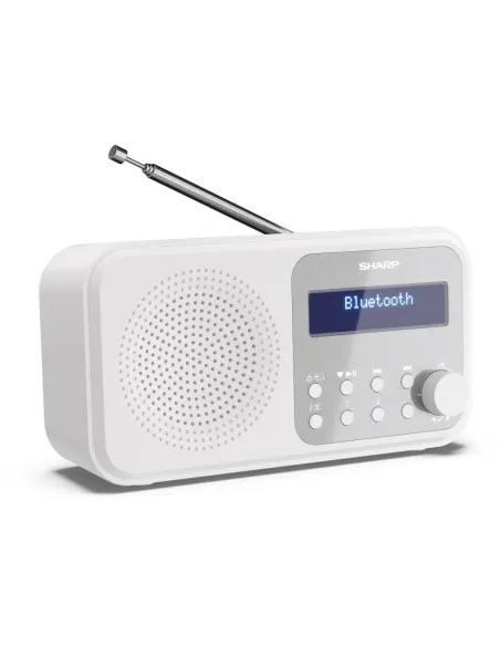 Sharp DR-P420(WH) Radio Portátil Digital Blanca