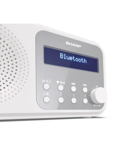 Sharp DR-P420(WH) Radio Portátil Digital Blanca