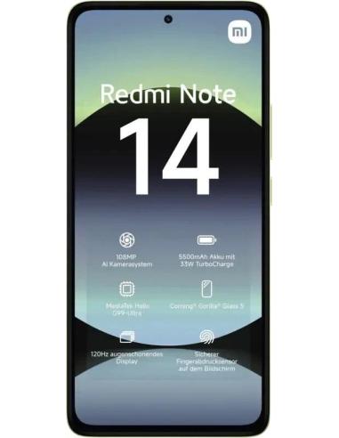 Xiaomi Redmi Note 14 6/128GB Verde