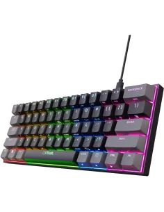 Trust GXT 867 Acira 24885 Teclado Mecánico Gaming Mini Gris-1386275
