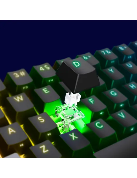 Trust GXT 867 Acira 24885 Teclado Mecánico Gaming Mini Gris