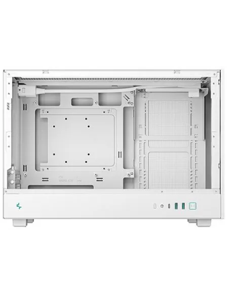 DeepCool CH260 R-CH260-WHNGM0-G-1 Cristal Templado USB 3.2 Blanca
