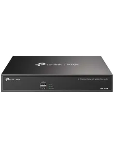 TP-Link VIGI NVR1004H Grabador Videovigilancia NVR Negro-1398319