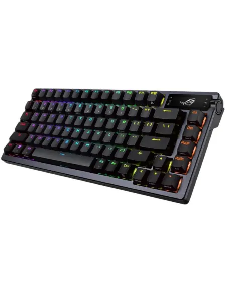 ASUS ROG Azoth Teclado Mecánico Gaming RGB Inalámbrico ROG RX Red QWERTY Inglés Negro