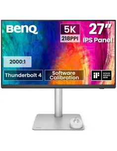 BenQ PD2730S 27" LED IPS UltraHD 5K Delta Pantone Validated Altura Ajustable Thunderbolt-1397977