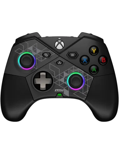 MSI FORCE PRO W CONTROLLER Mando RGB PC/Xbox/Android Negro