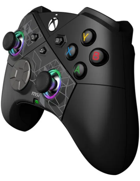 MSI FORCE PRO W CONTROLLER Mando RGB PC/Xbox/Android Negro