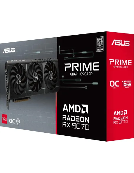 ASUS PRIME AMD Radeon RX 9070 OC 16GB GDDR6 FSR 4