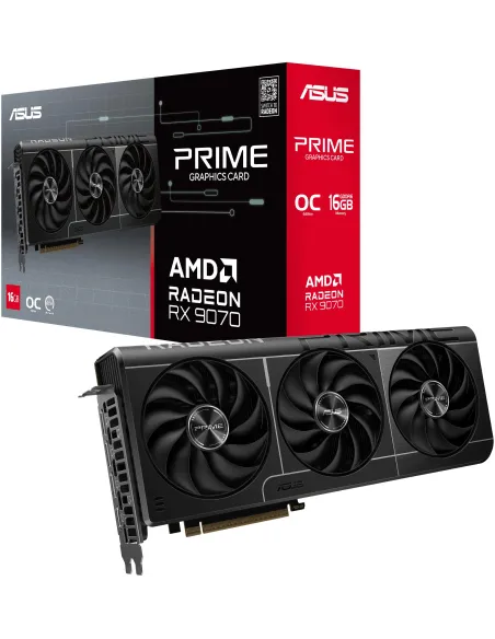 ASUS PRIME AMD Radeon RX 9070 OC 16GB GDDR6 FSR 4