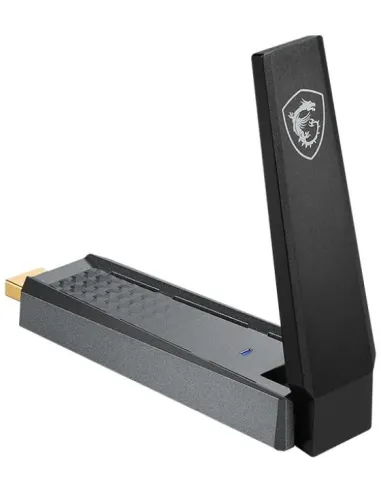 MSI AX1800 Adaptador WiFi 6 USB Negro
