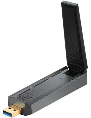 MSI AX1800 Adaptador WiFi 6 USB Negro