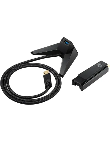 MSI AX1800 Adaptador WiFi 6 USB Negro