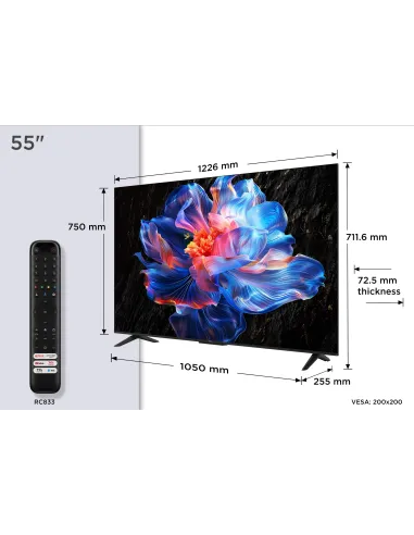 TCL P6K 55P6K 55" LED 4K UHD GoogleTV