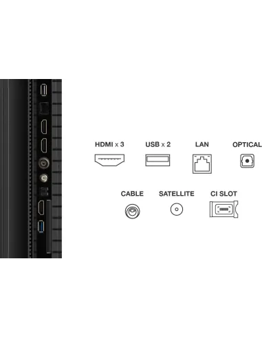 TCL P7K 85P7K 85" QLED 4K UHD GoogleTV Dolby Atmos