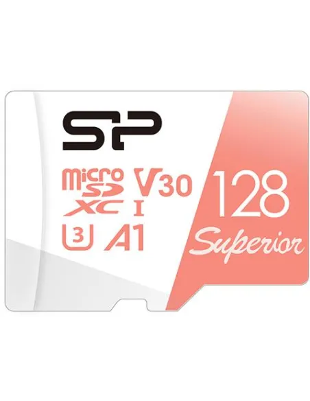 SP Superior SP128GBSTXDV3V20SP MicroSDXC 128GB UHS-I Clase 10 V30 A1