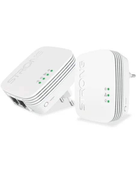 Strong POWERLWF600DUOMINI PLCs Wi-Fi 4 Blancos