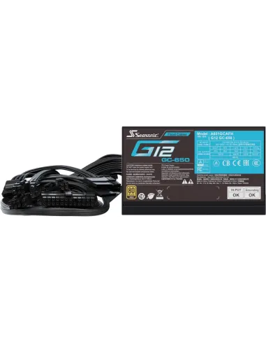 Seasonic Netzteil 650W G12 GC-650 80 Plus Gold