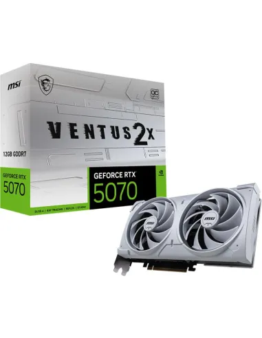 MSI GeForce RTX 5070 VENTUS 2X OC White 12GB GDDR7 Reflex 2 RTX AI DLSS4