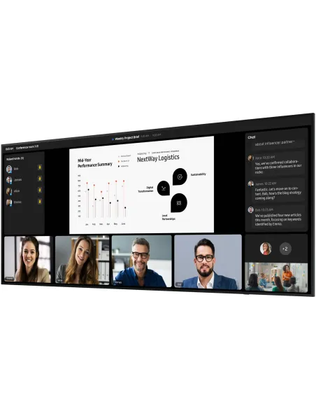 Samsung LH105QPD5BGXEN Pantalla Interactiva 105" VA 5K Ultra HD Negro