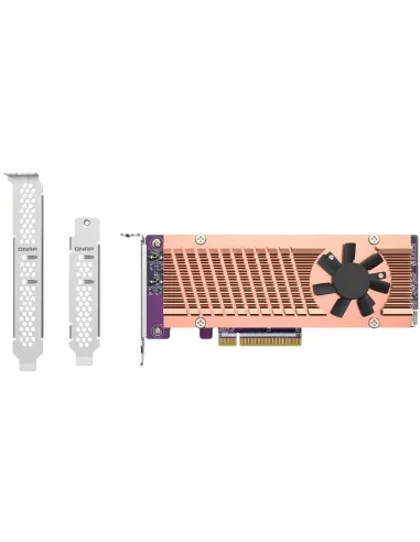 QNAP QM2-2P-384A Tarjeta de Red PCIe M.2 para NAS