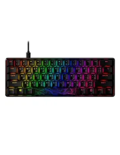 HyperX Alloy Origins 60 Teclado Mecánico Gaming RGB Switch Táctil HyperX Aqua Layout USA