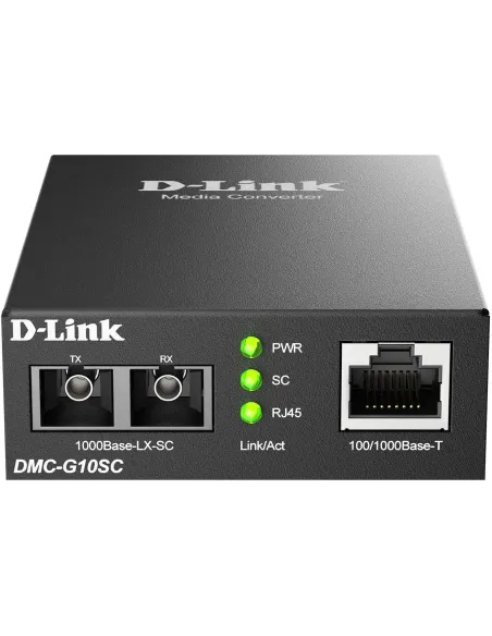 D-Link DMC-G10SC Conversor de Medios RJ-45 a SC