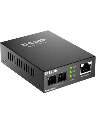 D-Link DMC-G10SC Conversor de Medios RJ-45 a SC