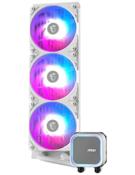MSI MAG CORELIQUID A13 360 White Refrigeración Líquida 360mm RGB Blanca