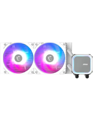 MSI MAG CORELIQUID A13 240 White Refrigeración Líquida RGB Blanca