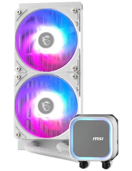 MSI MAG CORELIQUID A13 240 White Refrigeración Líquida RGB Blanca