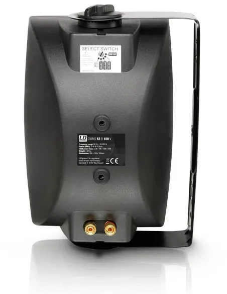 LD Systems LDCWMS52B100V Altavoces de Sobremesa 30W Negros